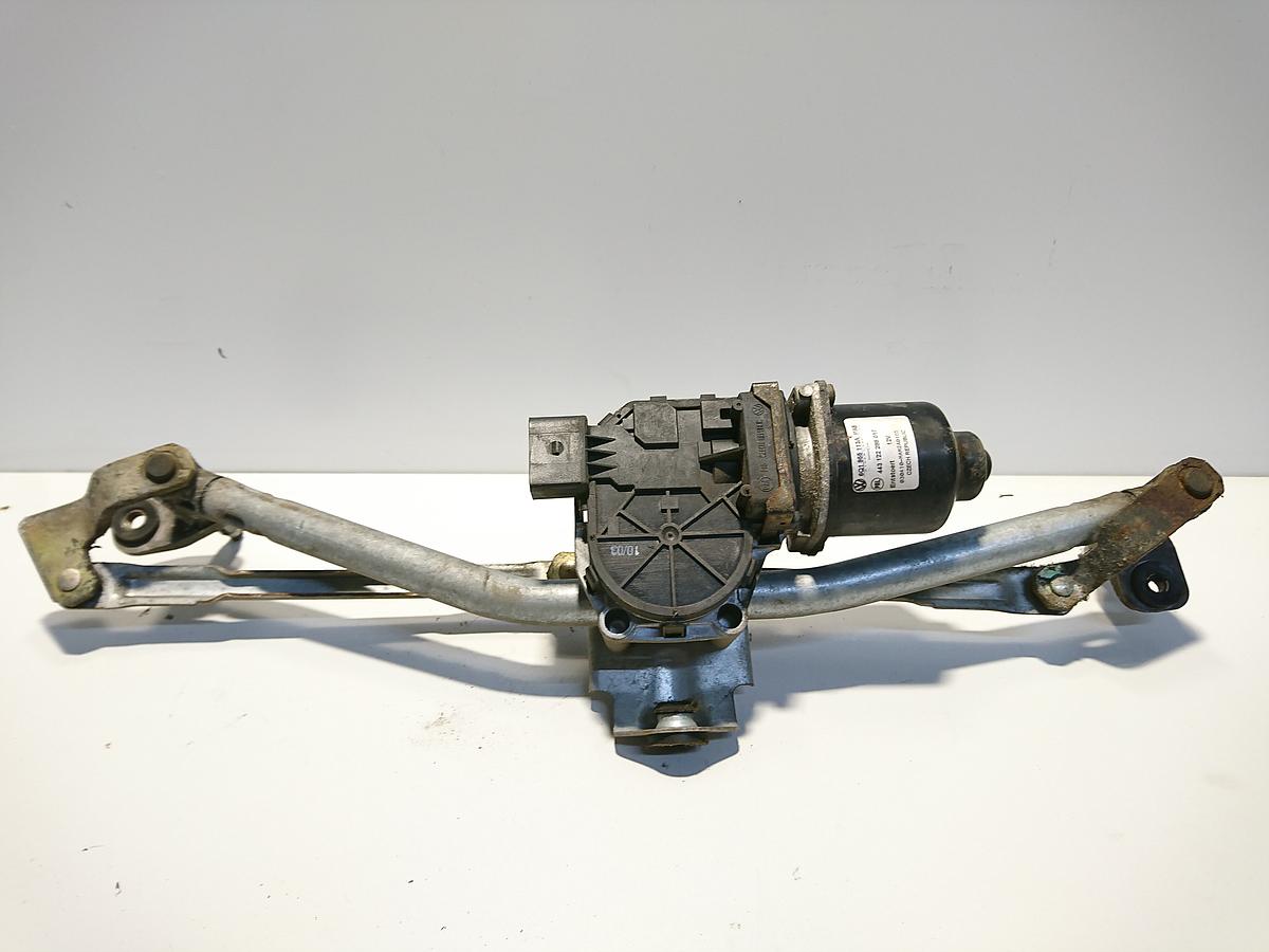 VW Polo 9N1/2 original Wischermotor vorn mit Gestänge Bj 2001-2005