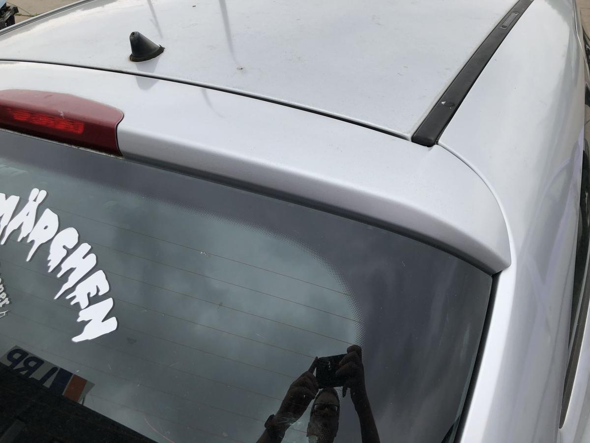 Opel Corsa D Heckklappe mit Heckscheibe 3 t&uuml;rer 2AU Starsilber Heckdeckel