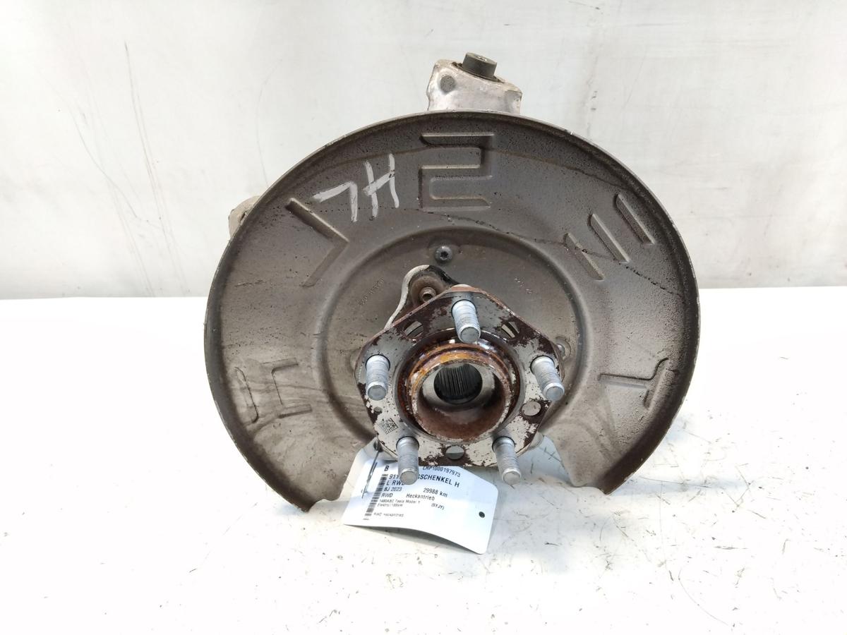 Tesla Model Y original Achsschenkel Radlagergeh&auml;use hinten links RWD BJ2023