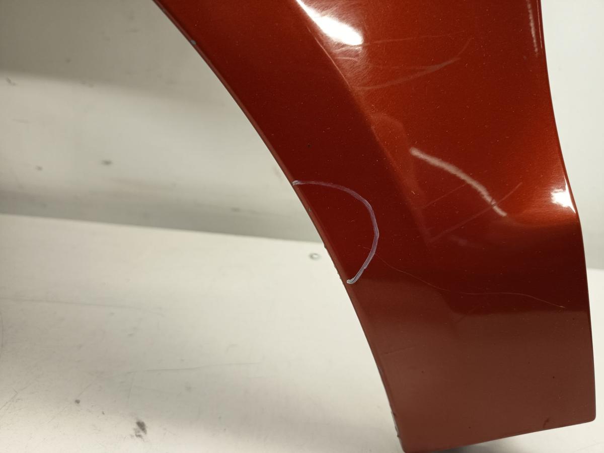 VW Polo 9N3 original Kotfl&uuml;gel vorn links copperorangemet. LA2W BJ2006