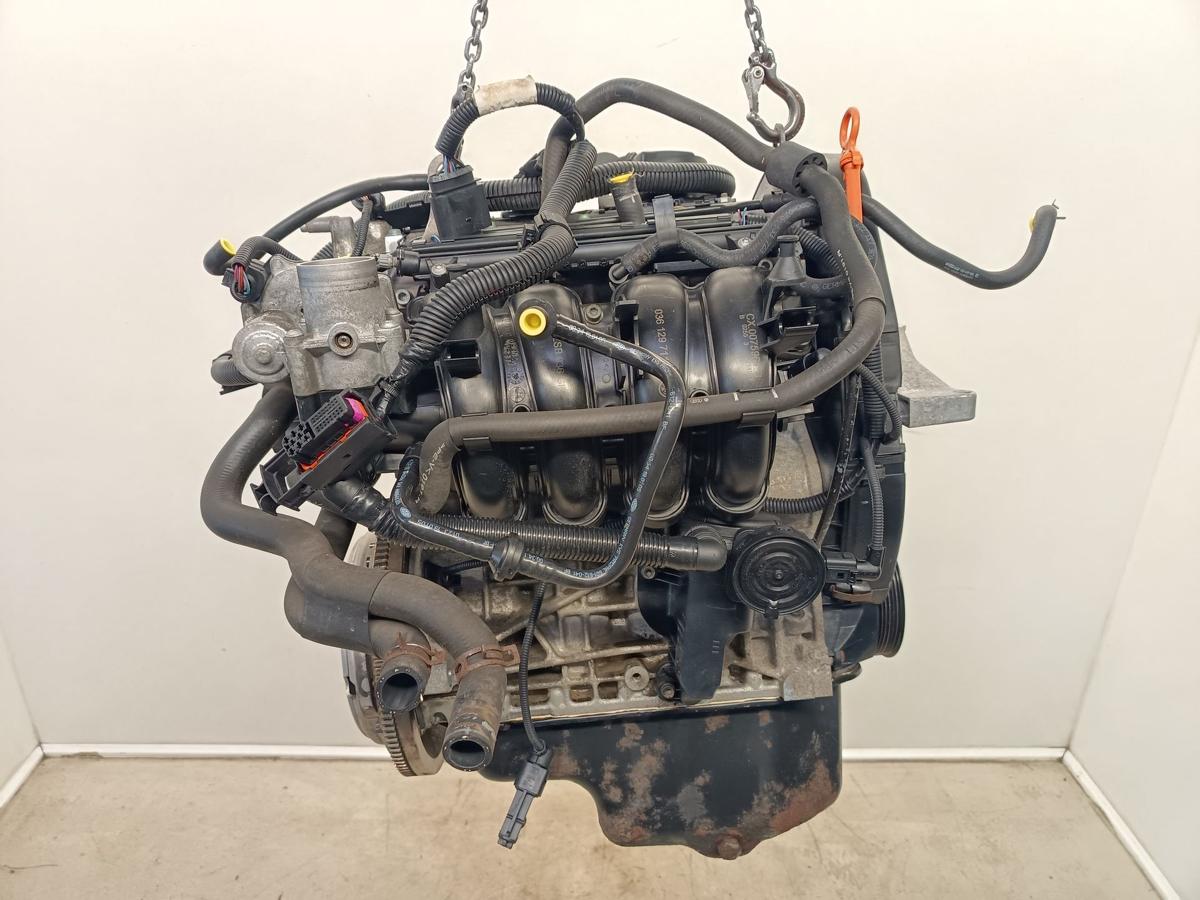 Skoda Fabia 6Y original Motor 1.4l 55kW Benzin BKY 90Tkm Baujahr 2006