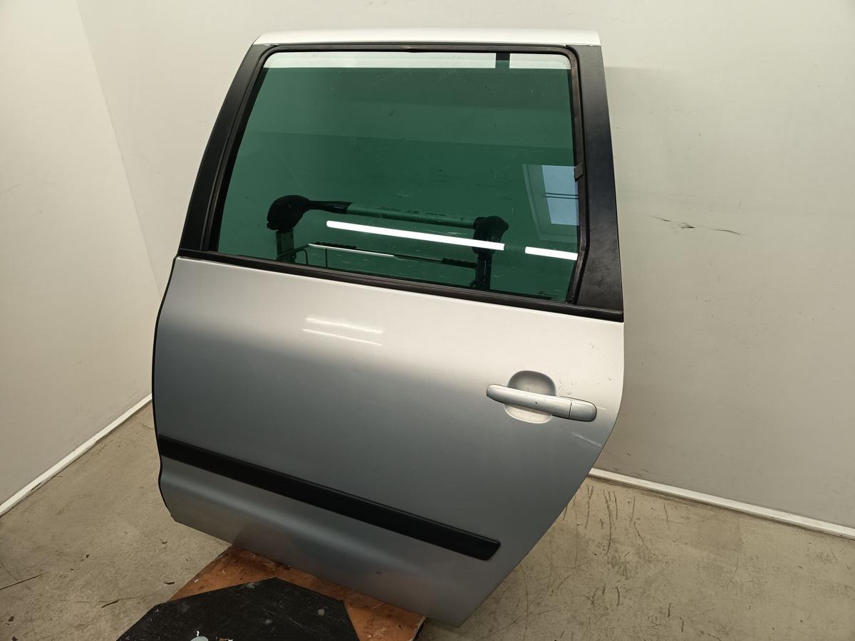 Seat Alhambra original T&uuml;r hinten links Fond B7Z Satinsilber Bj 2003