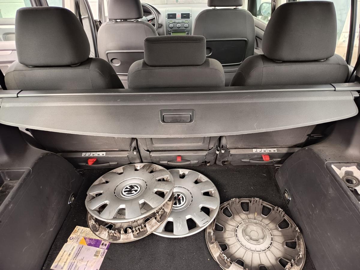 VW Touran 1T original Laderaumabdeckung Rollo 1T0867871AE 9AU Anthrazit Bj 2006