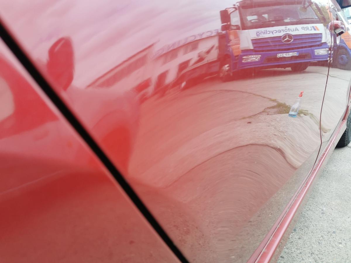 Hyundai I30 CW FD Tür Autotür Rohbautür Fondtür hinten rechts HAT Glowing Red