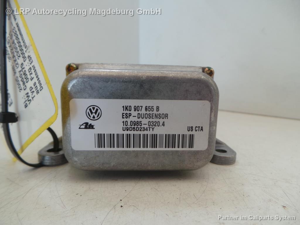 VW Caddy 2K Life Bj.05 ESP Sensor Duosensor 1K0907655B 10098503204