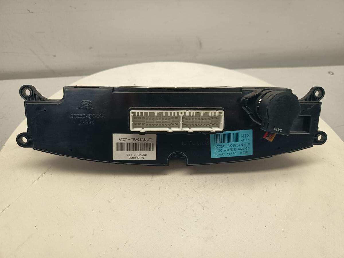 Hyundai Sonata 5 NF Bj 2009 original Heizungsbet&auml;tigung Klima 3,3L 184 KW Benzin