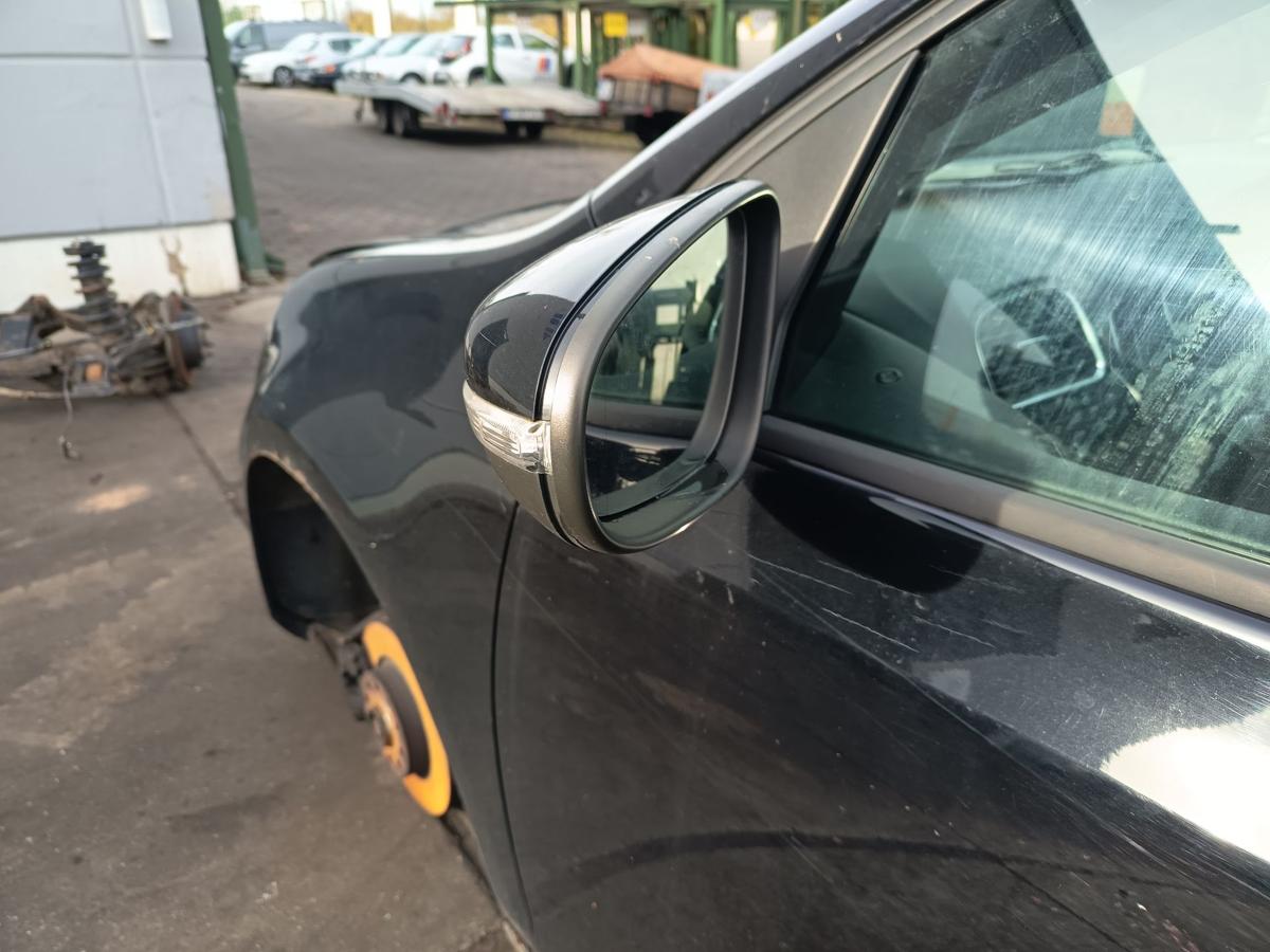 VW Golf VI 6 orig elektrisch verstellbar Spiegel links 5türer L041 Schwarz Bj09