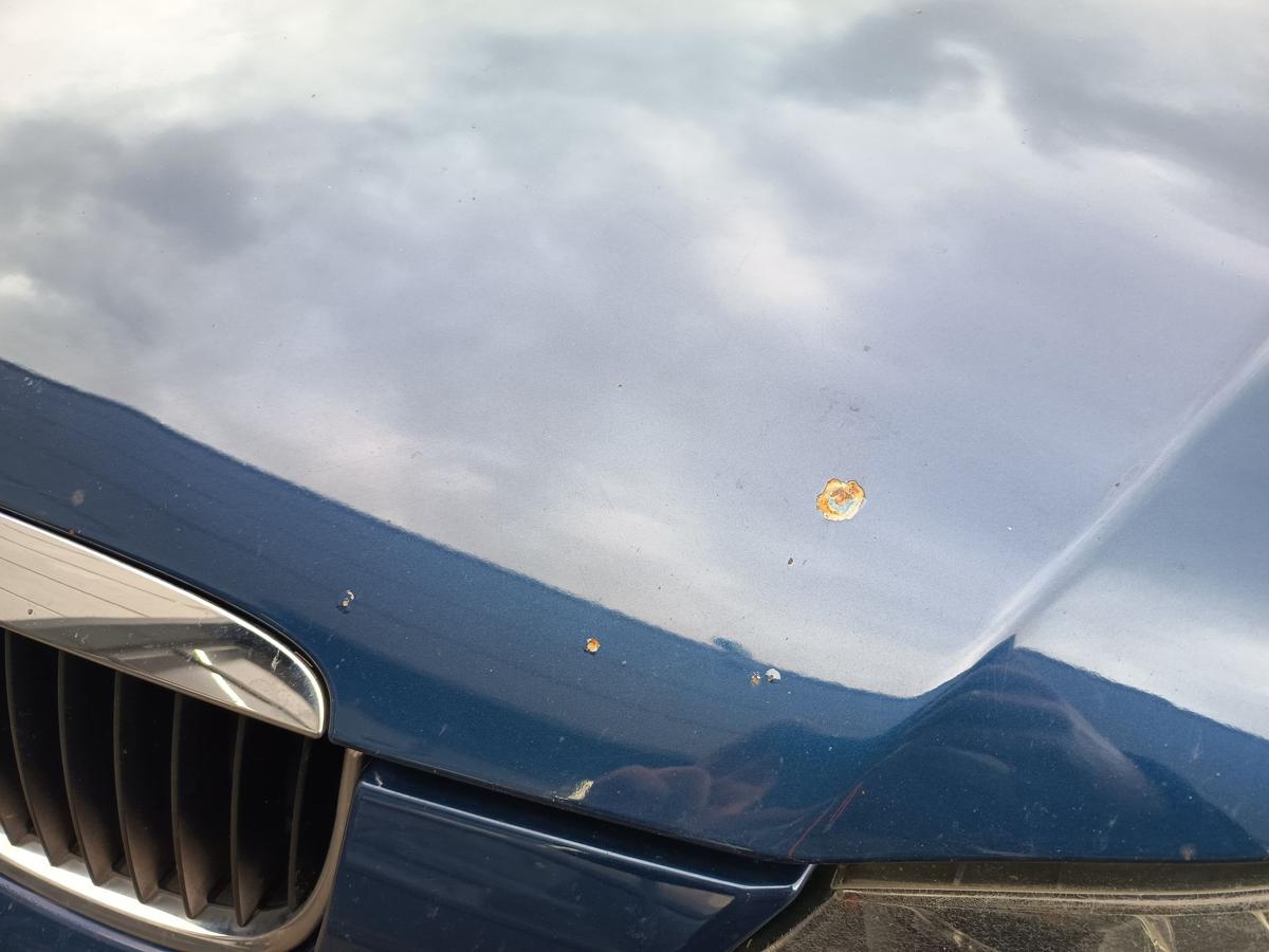 BMW 3er E90/91 original Motorhaube Klappe Deckel vorn Front A07 Mysticblau Bj06