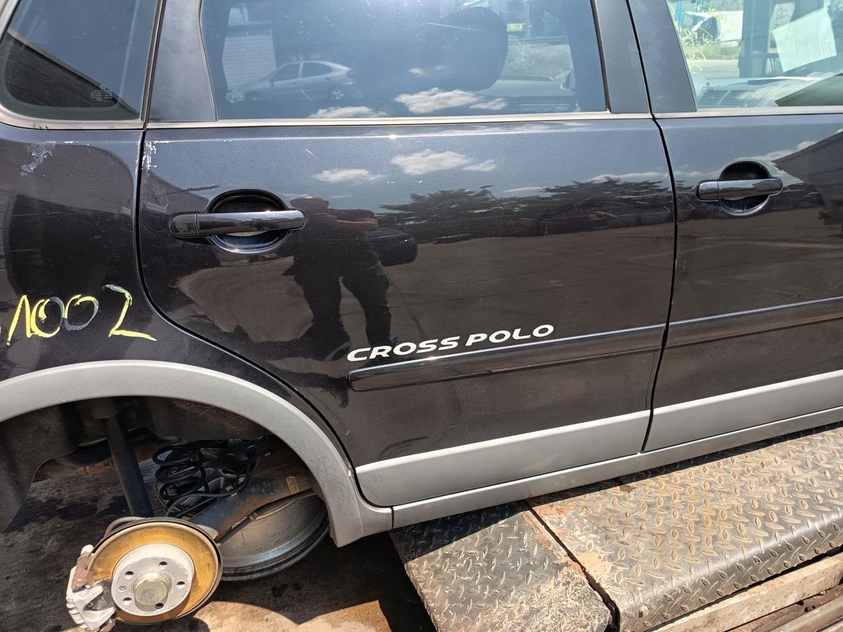 VW Polo Cross 9N3 orig Tür hinten rechts Beifahrerseite LC9Z Black Bj 2007