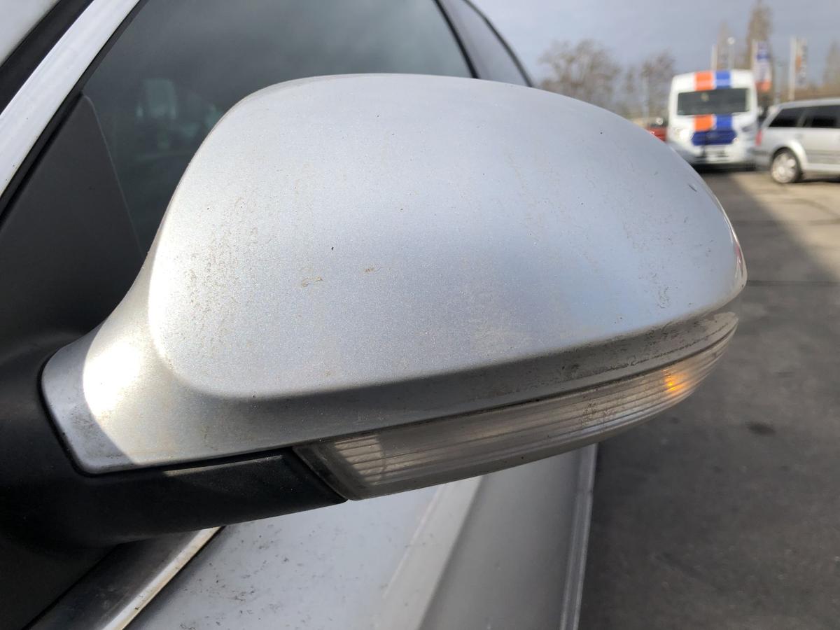 VW Passat 3C B6 Spiegel Au&szlig;enspiegel links R&uuml;ckspiegel elekt LA7W Reflexsilber
