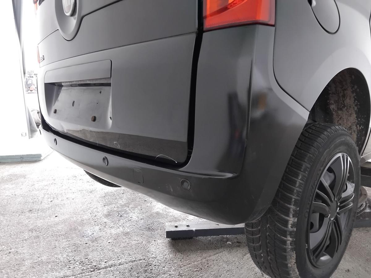 Fiat Fiorino 3 Qubo 225 orig Stossf&auml;nger Sto&szlig;stange hinten PDC BJ2010 632 Nero