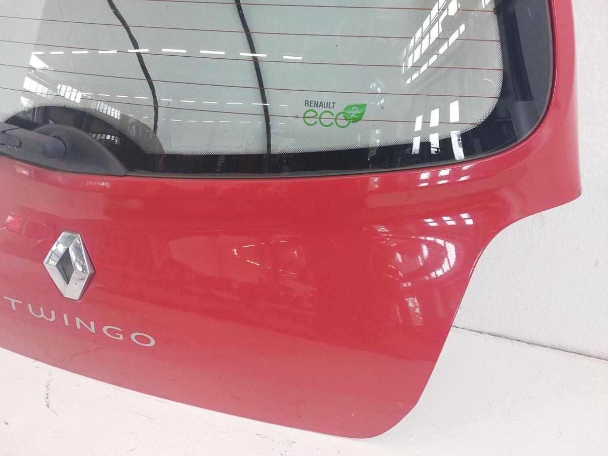 Heckklappe mit Heckscheibe Kofferraumdeckel OV727 span rot Renault Twingo 2 GN0