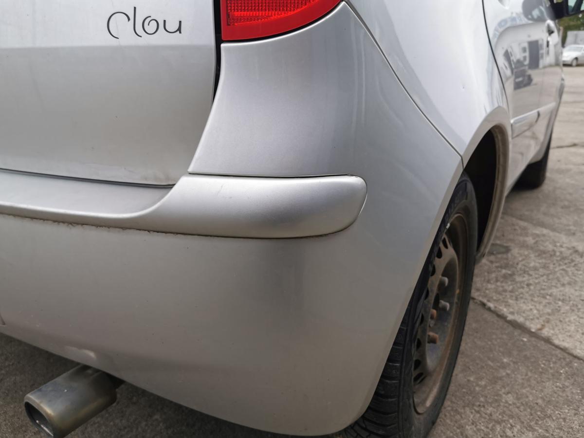 Mitsubishi Colt Z30 Stossfänger Stossstange Bumper hinten A50 Pure Silver 5trg