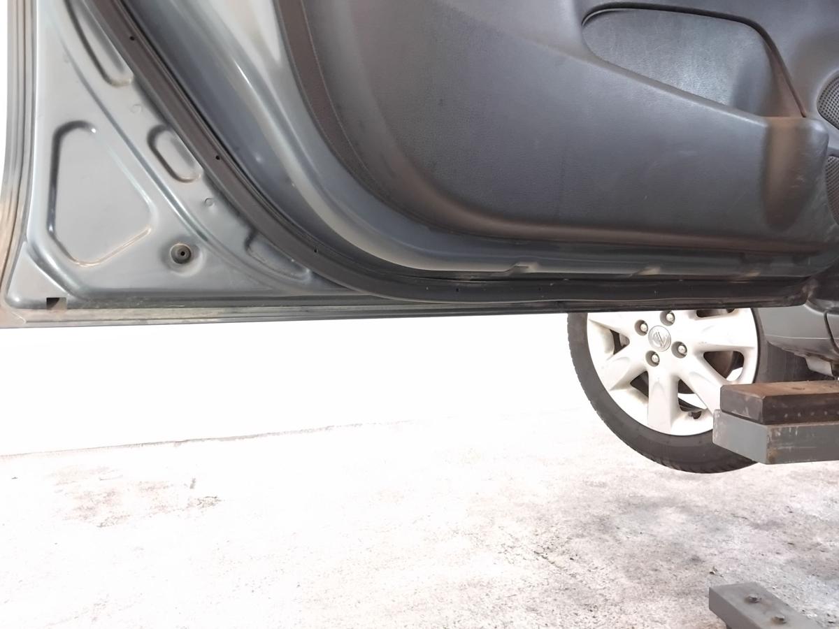 Nissan Micra 4 K13 T&uuml;r vorn links Fahrert&uuml;r FAA Greyish Green Pearl BJ2013