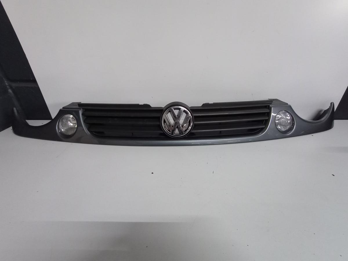 VW Lupo original Kühlergrill 6X0853661B mit Emblem D7X Platingrau Bj 2003