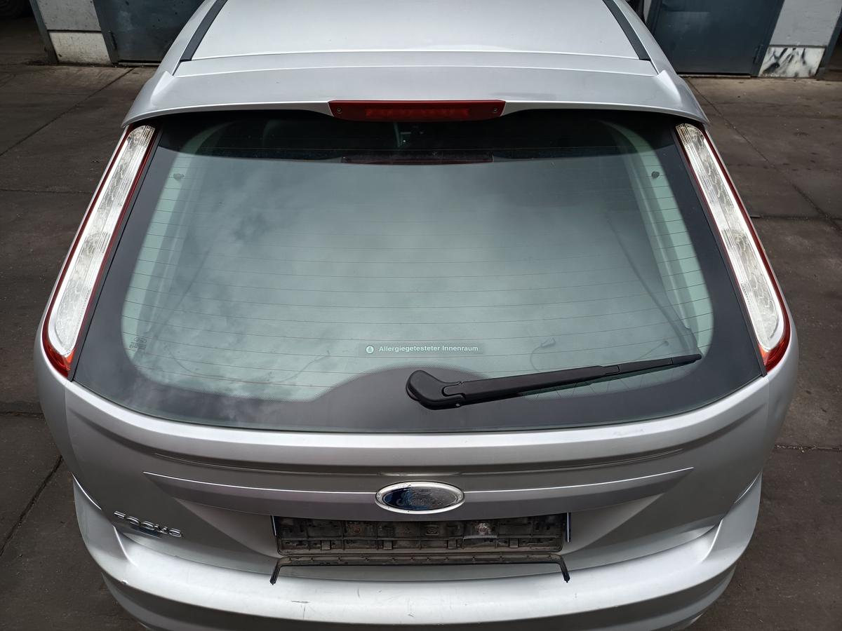 Ford Focus II 5TRG original Heckklappe mit Scheibe Polarsilber Bj 2009