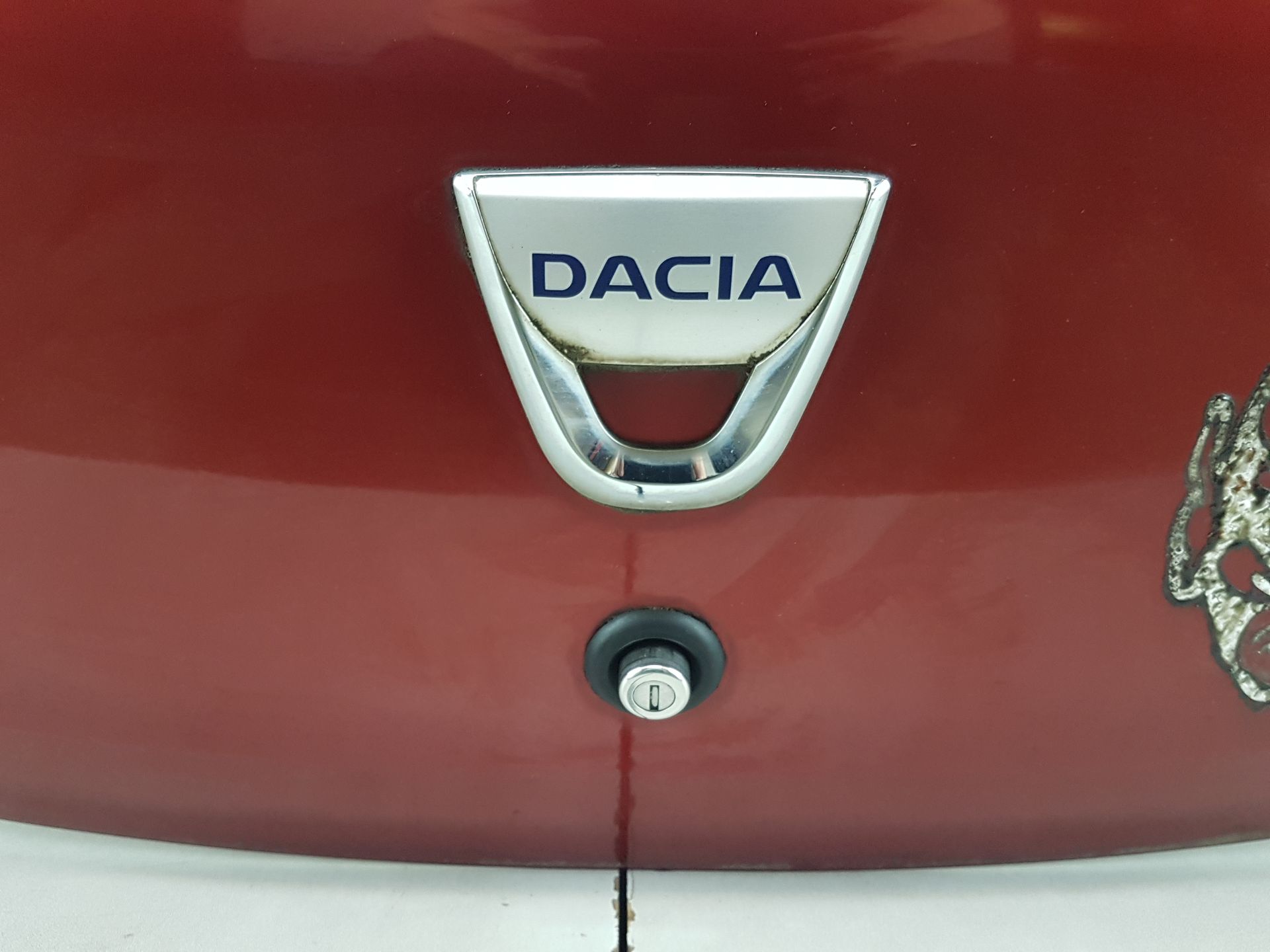 Dacia Sandero I Heckklappe Heckdeckel in braun Bj2009