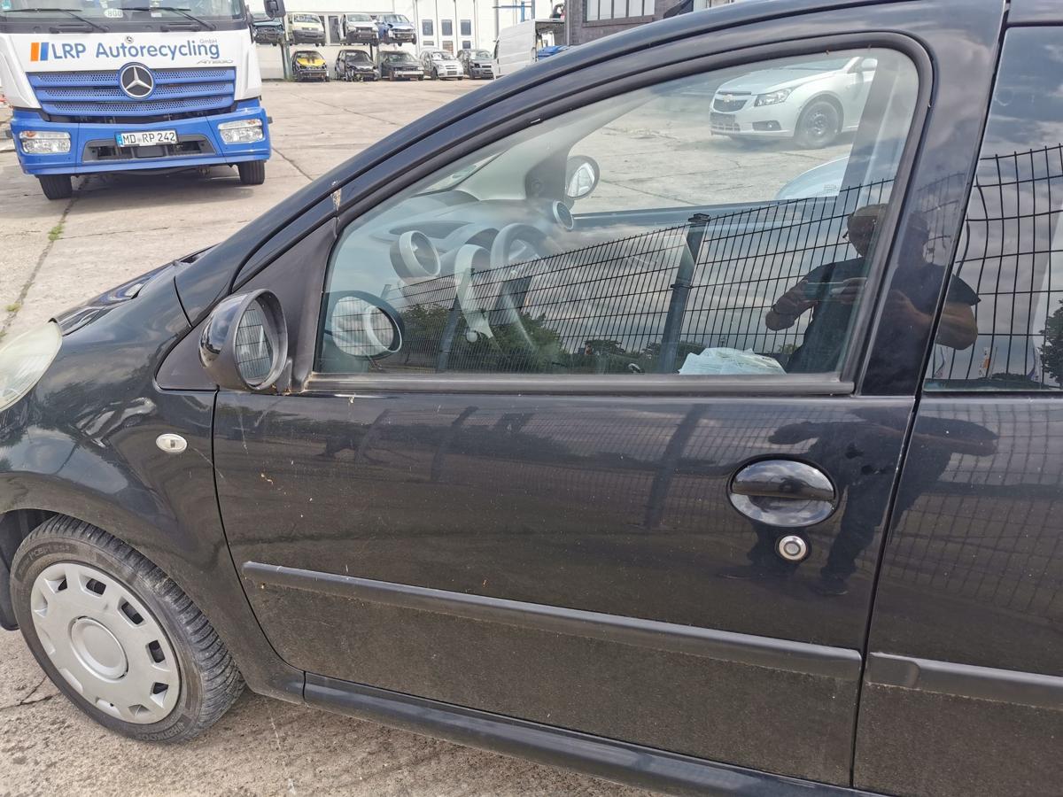 Citroen C1 P Fahrertür Tür Autotür Rohbautür vorn links EXZ Schwarz Met 5 Türer