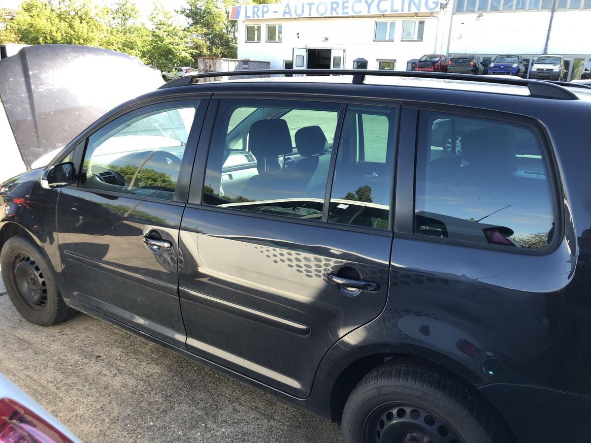 VW Touran 1T 1T1 T&uuml;r hinten links Fondt&uuml;r im Rohbau LC9Z Black Magic Perl