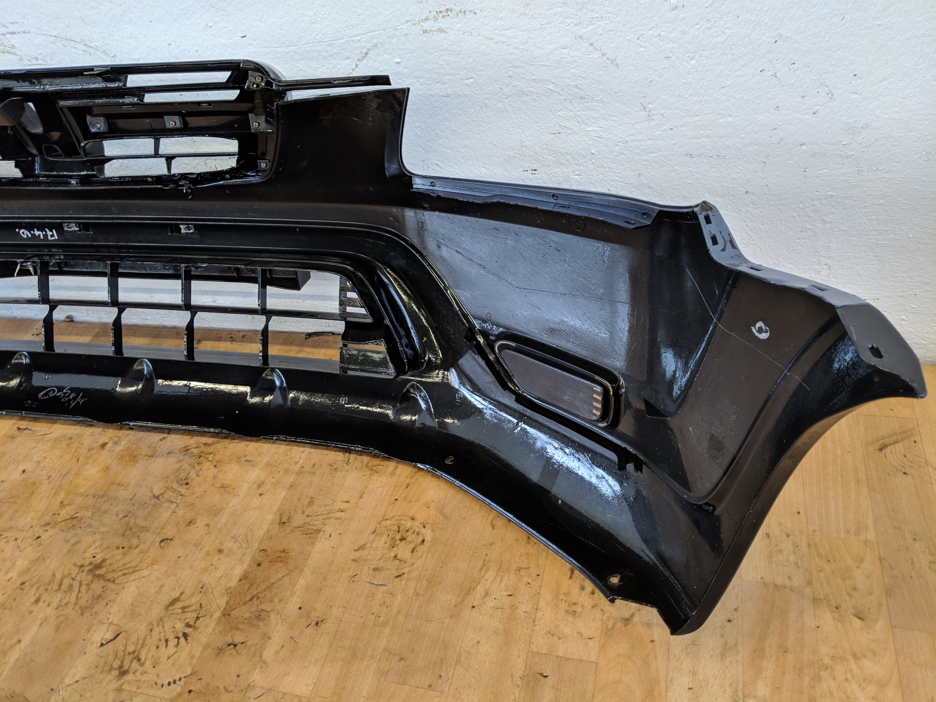 Honda CR V RD8 Bj 02 Stoßfänger vorn Stossstange Bumper blau B512M