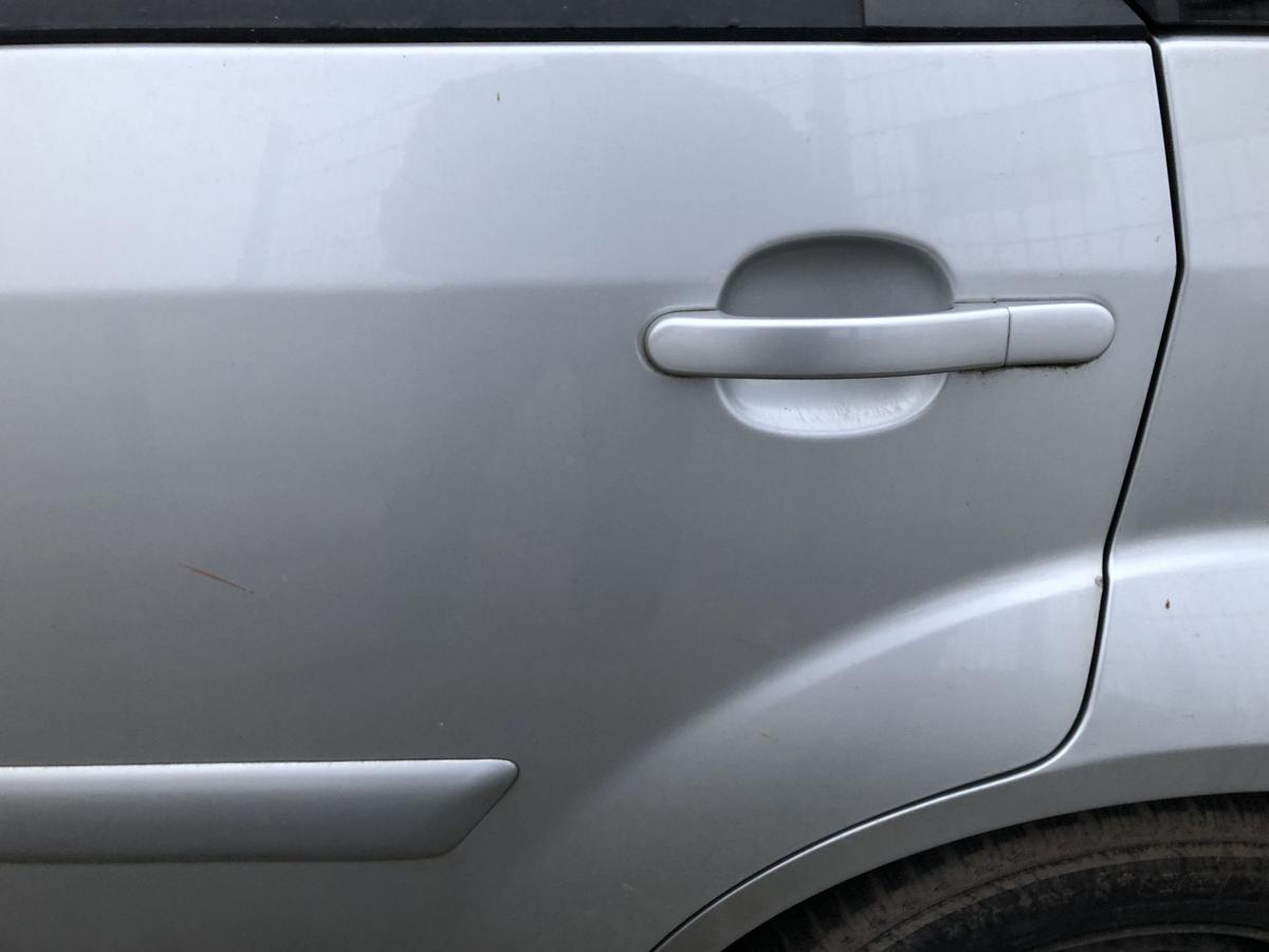 Ford Fiesta JD3 JH1 ab05 T&uuml;r hinten links Polarsilber Fondt&uuml;r Rohbau Autot&uuml;r