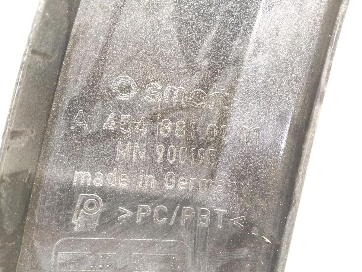 Smart ForFour original Kotfl&uuml;gel Sto&szlig;stangenecke vorn links silber Bj.2004