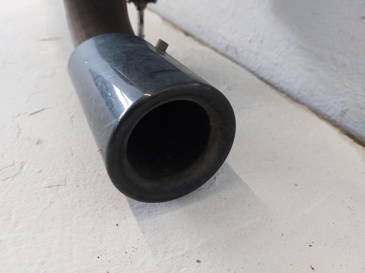 BMW 1er F21 M140i LCI Abgasanalge ab OPF mit Klappe am Endschalld&auml;mpfer Auspuff