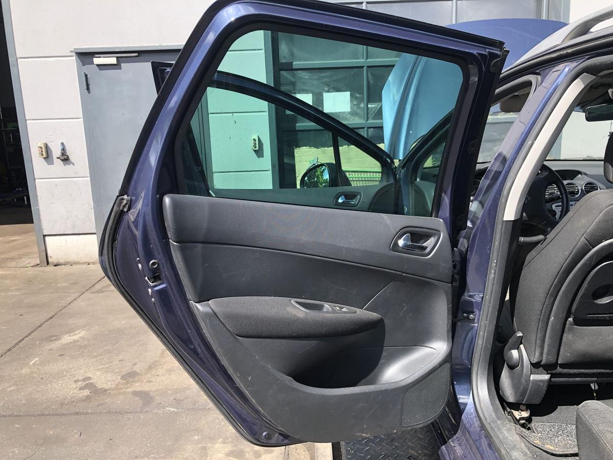 Peugeot 308sw original Tür hinten links Fond KHH Taurangablau Bj 2008