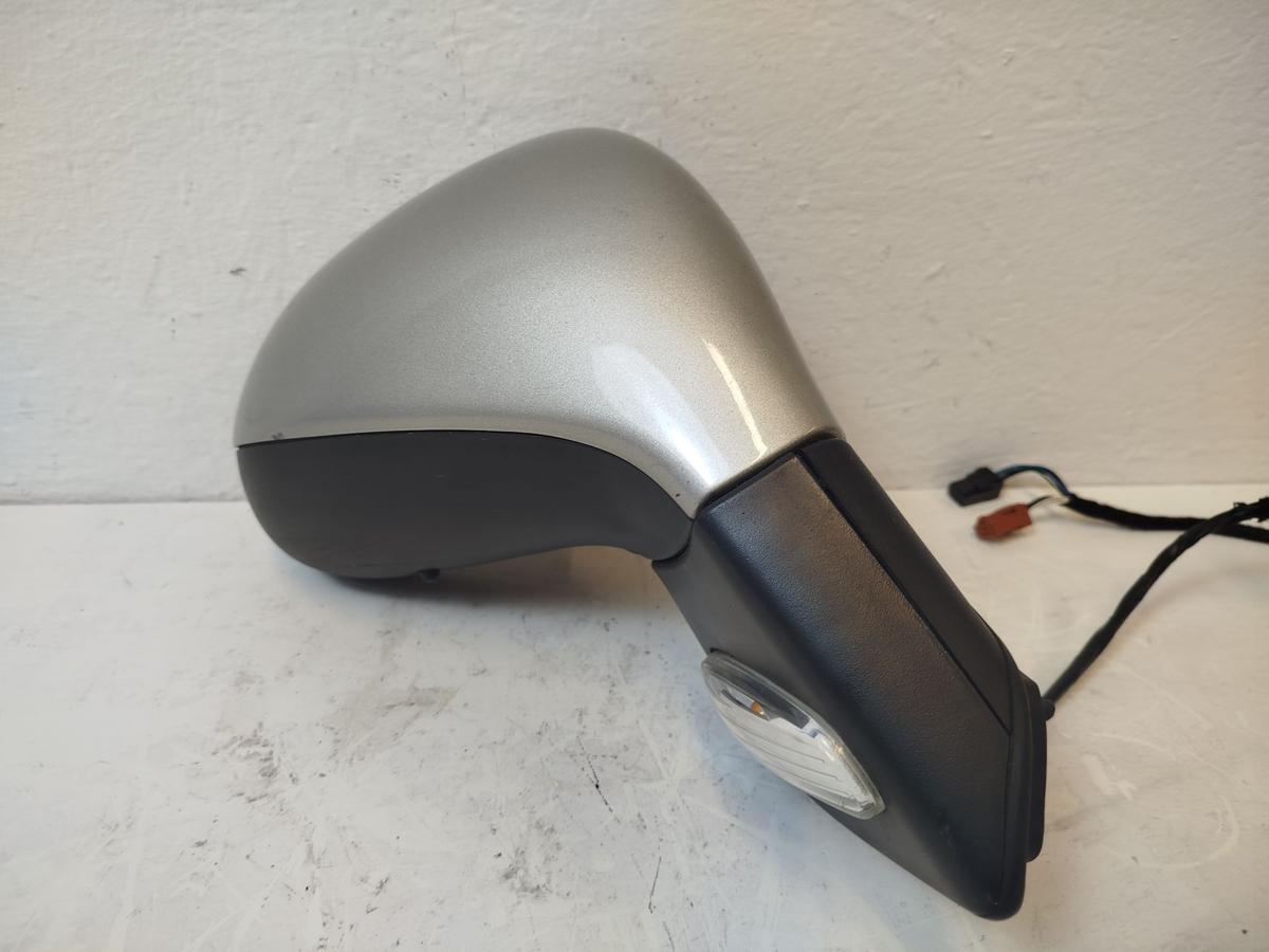 Peugeot 207 SW WE Au&szlig;enspiegel rechts R&uuml;ckspiegel elektrisch ETS Aschgrau