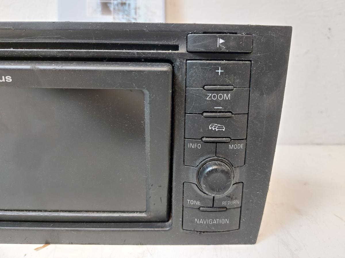 Audi A6 4B C5 Radio Navigation Plus Navi Doppeldin ohne Code Kratzer Softlack