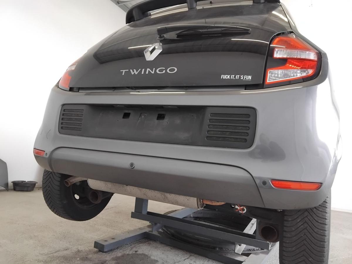 Renault Twingo 3 orig Sto&szlig;stange Sto&szlig;f&auml;nger hinten PDC TEKPE Gris Lunaire BJ2018