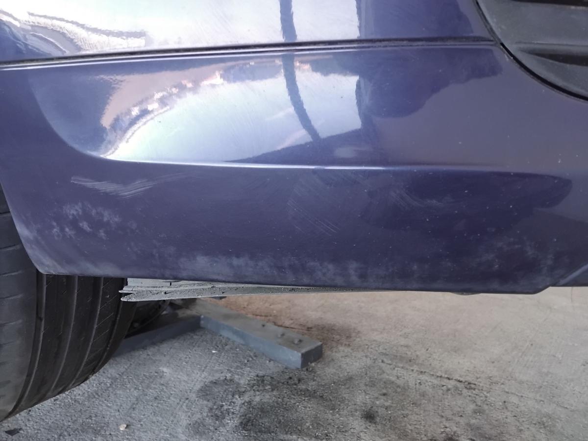 Citroen C4 original Sto&szlig;f&auml;nger Sto&szlig;stange vorn mit PDC und SRA BJ2007 KPU Oriental Blau