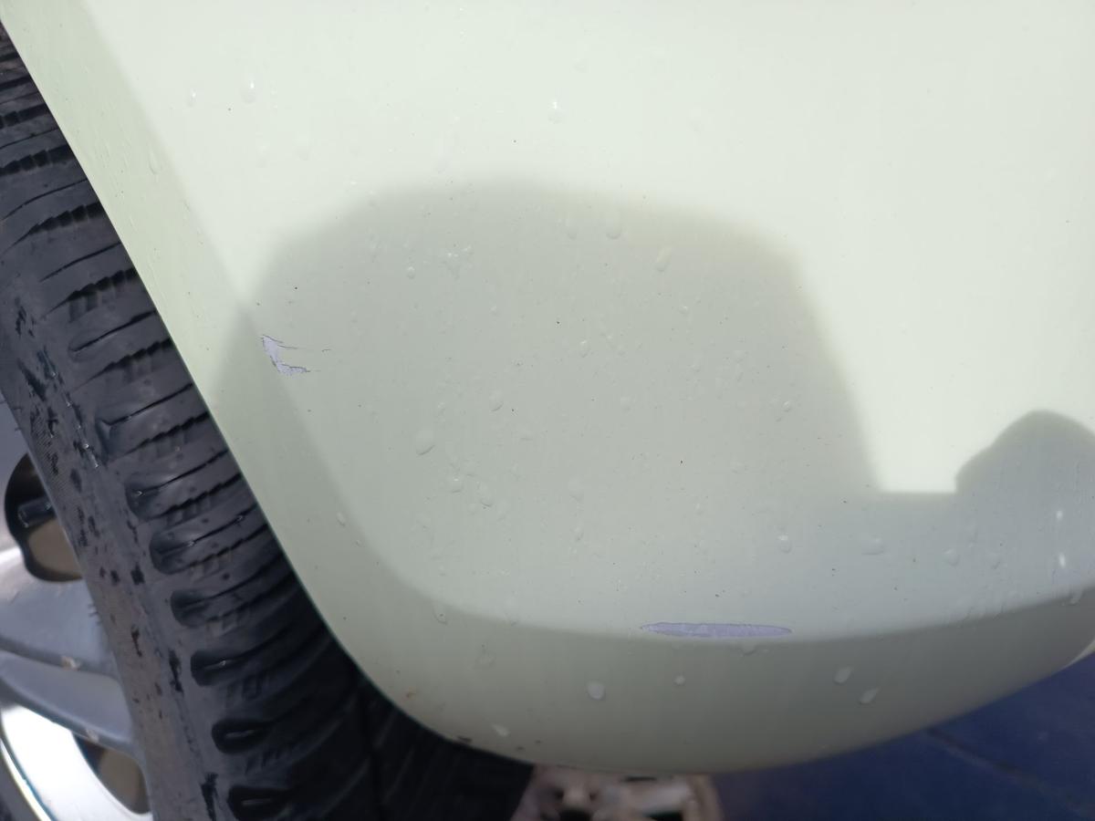 Opel Corsa D 3t&uuml;rer Sto&szlig;stange F&auml;nger hinten Heck Z30R Guacamolewei&szlig; Bj 2012