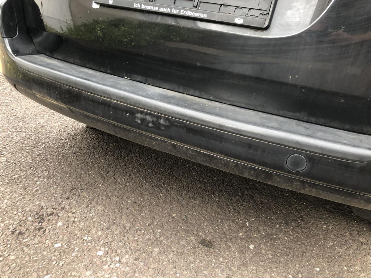 Peugeot 307 SW 3E 3H Sto&szlig;f&auml;nger hinten Hecksch&uuml;rze Kombi ohne PDC EXL schwarz