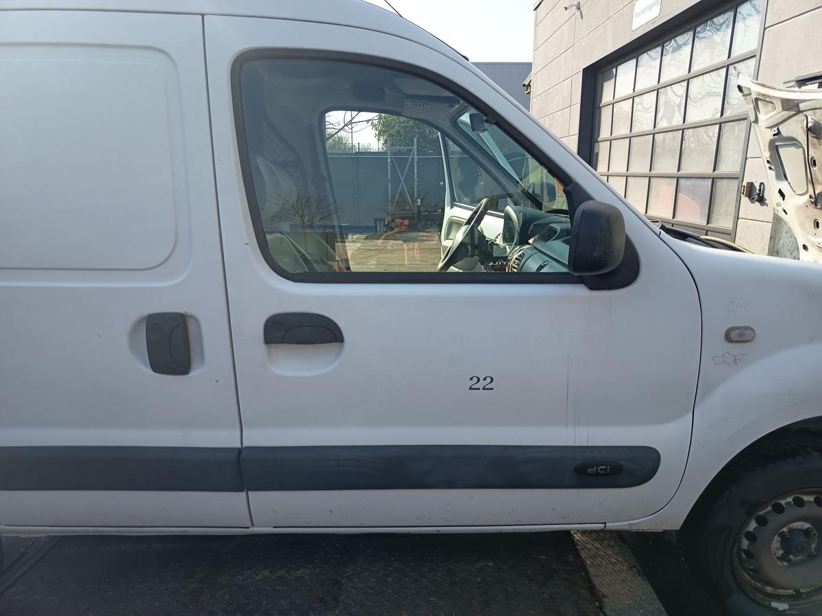 Renault Kangoo KC original T&uuml;r vorn rechts Beifahrer 389 Gletscherwei&szlig; Bj 2008
