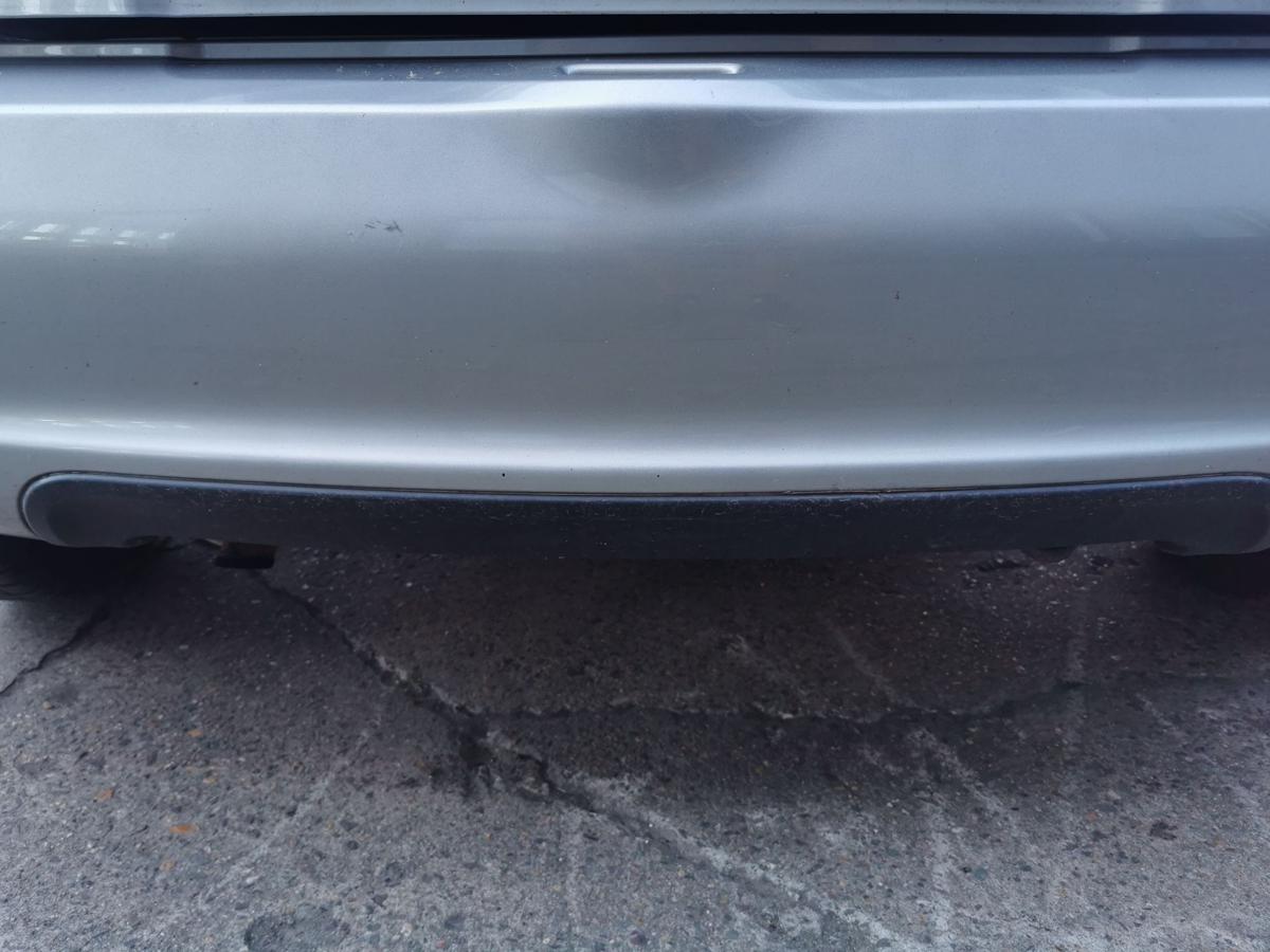 Nissan Micra K12 Stossfänger Stossstange Bumper hinten KY0 Sporty Silver Me 3trg