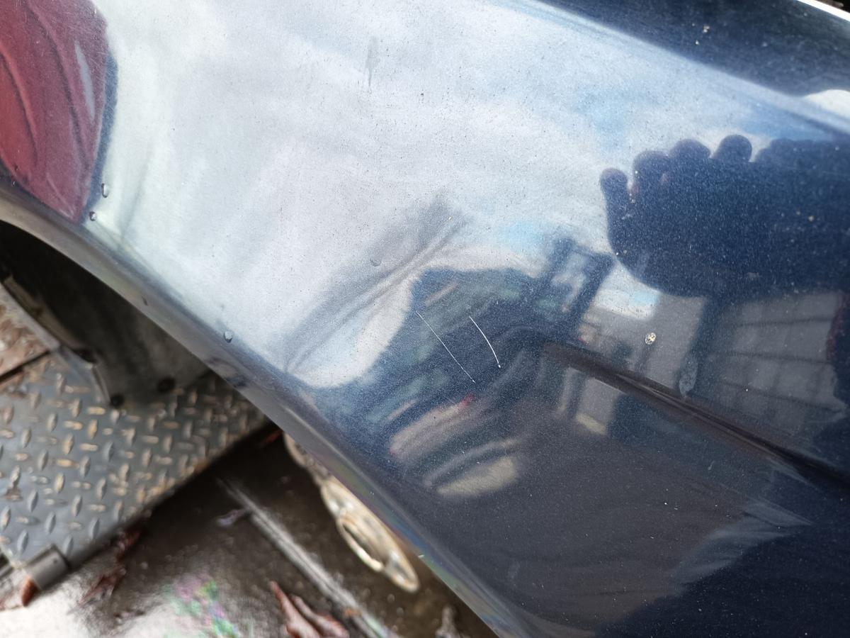 BMW E39 original Kotfl&uuml;gel rechts Seitenteil 317/5 Orientblau Bj 2003