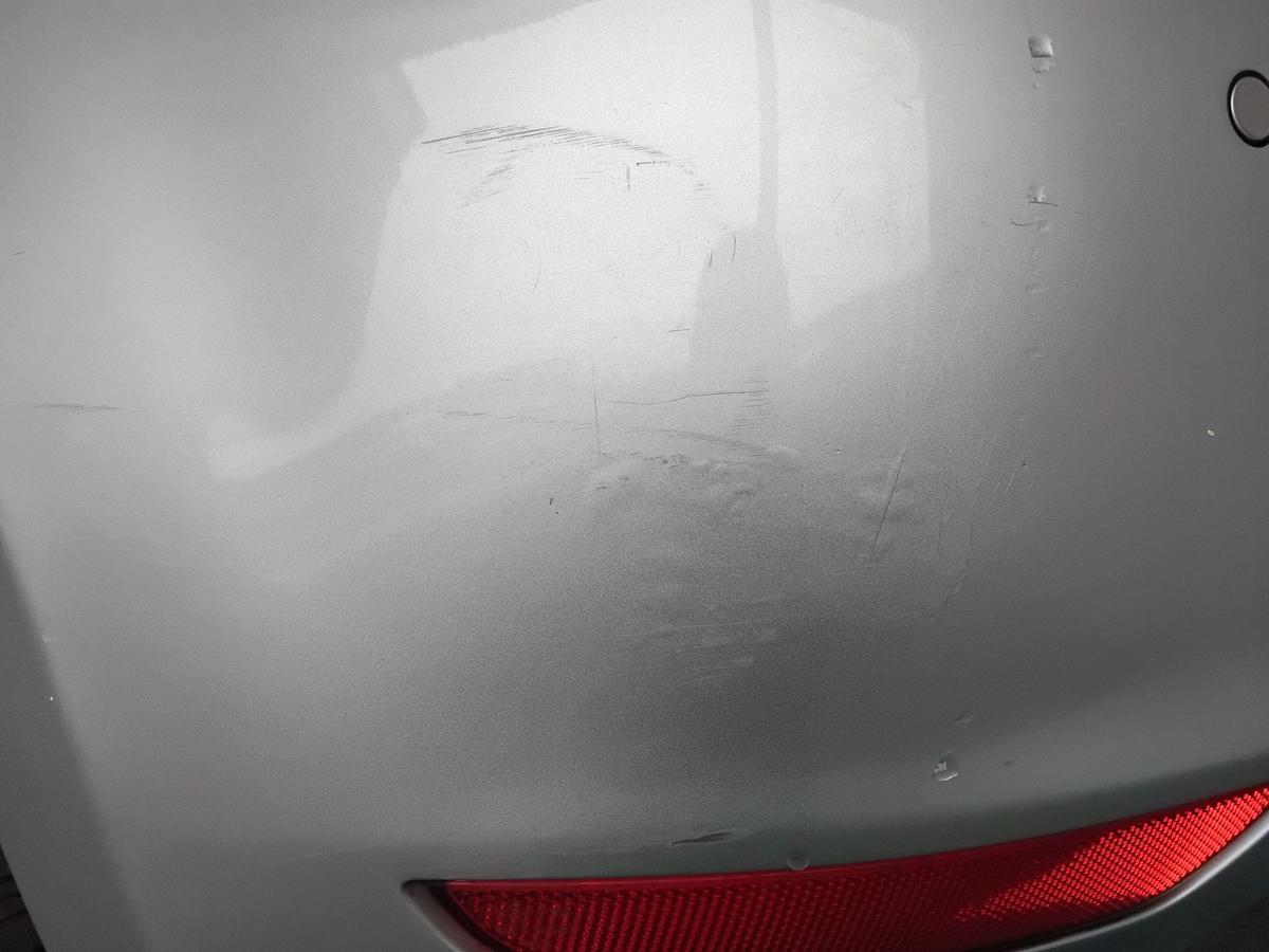VW Golf 6 Flie&szlig;heck orig Sto&szlig;f&auml;nger Sto&szlig;f&auml;nger hinten LA7W reflexsilber PDC BJ09