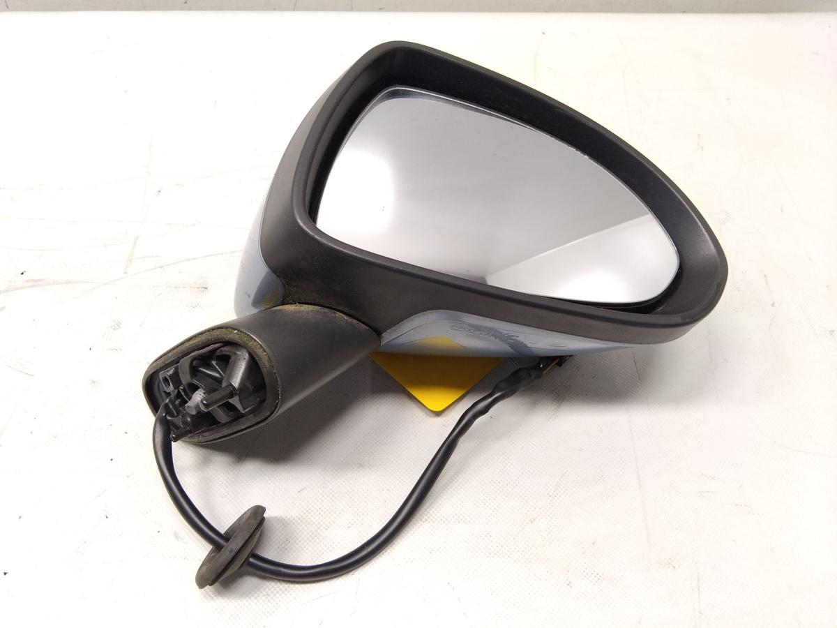 Opel Corsa D orig Au&szlig;enspiegel rechts elektrisch unbeheizt 3polig BJ2008 Z21C Aeroblaumetallic