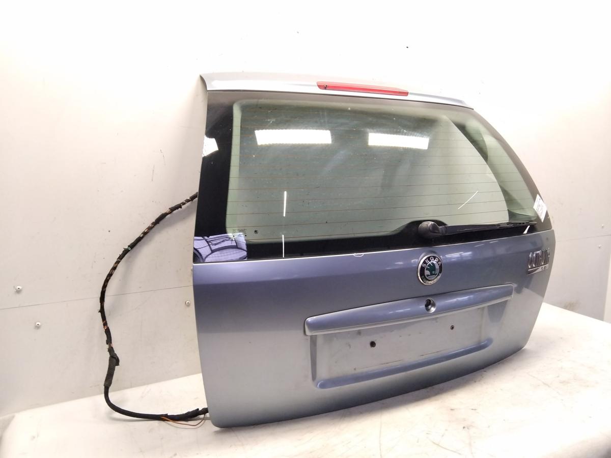 Skoda Octavia 1U Kombi Heckklappe LF7U Stonegreymetallic mit Heckscheibe BJ2001