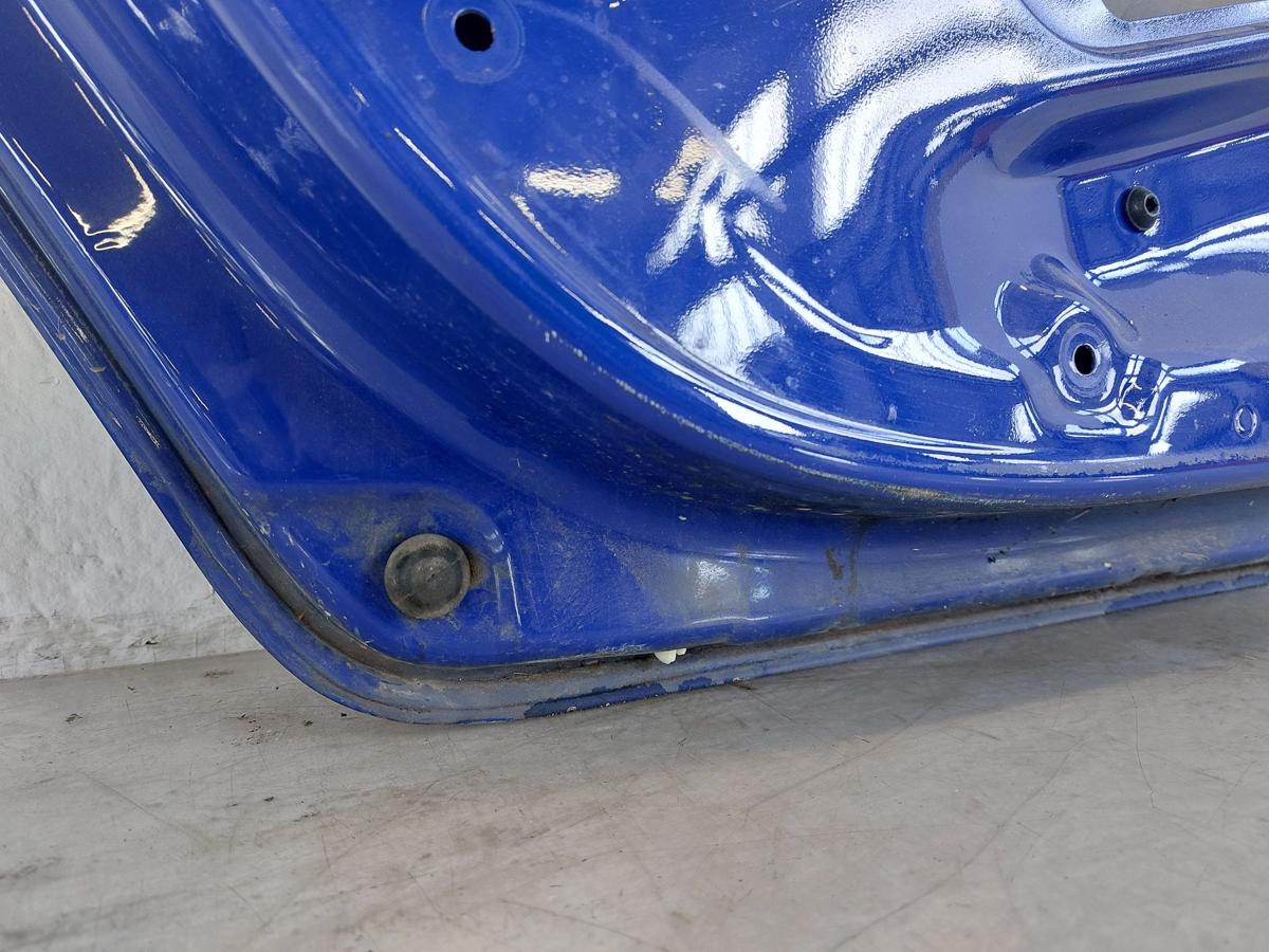 Skoda Fabia 2 Typ 5J T&uuml;r hinten links Fondt&uuml;r nur f&uuml;r 5 t&uuml;rer LF5K Dynamic Blue