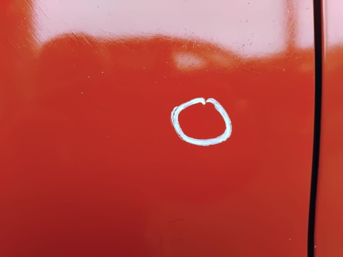 Opel Agila B original T&uuml;r hinten rechts 4VA blaze red glutrot BJ2009