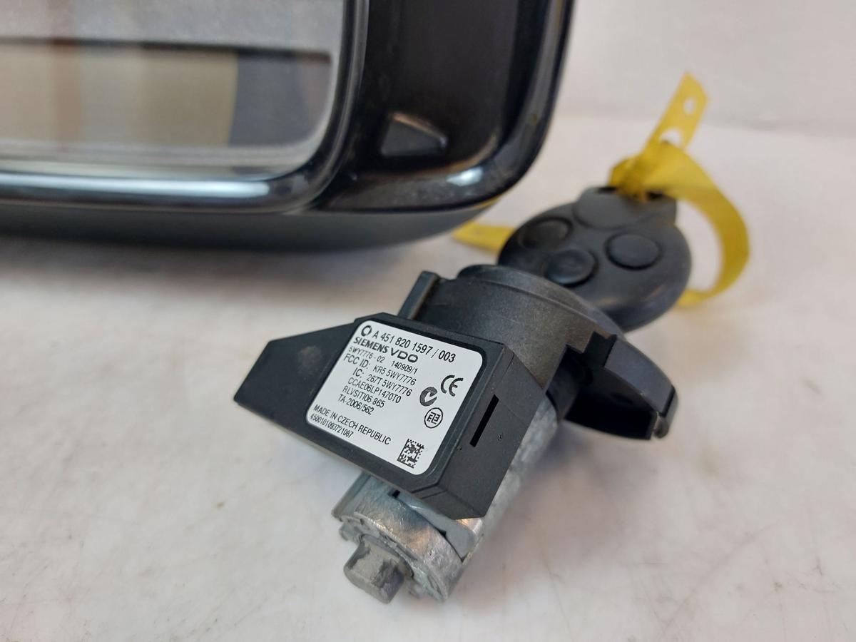 Smart 451 fortwo Kombiinstrument Tacho Motorsteuergerät Technikpaket Schlüssel