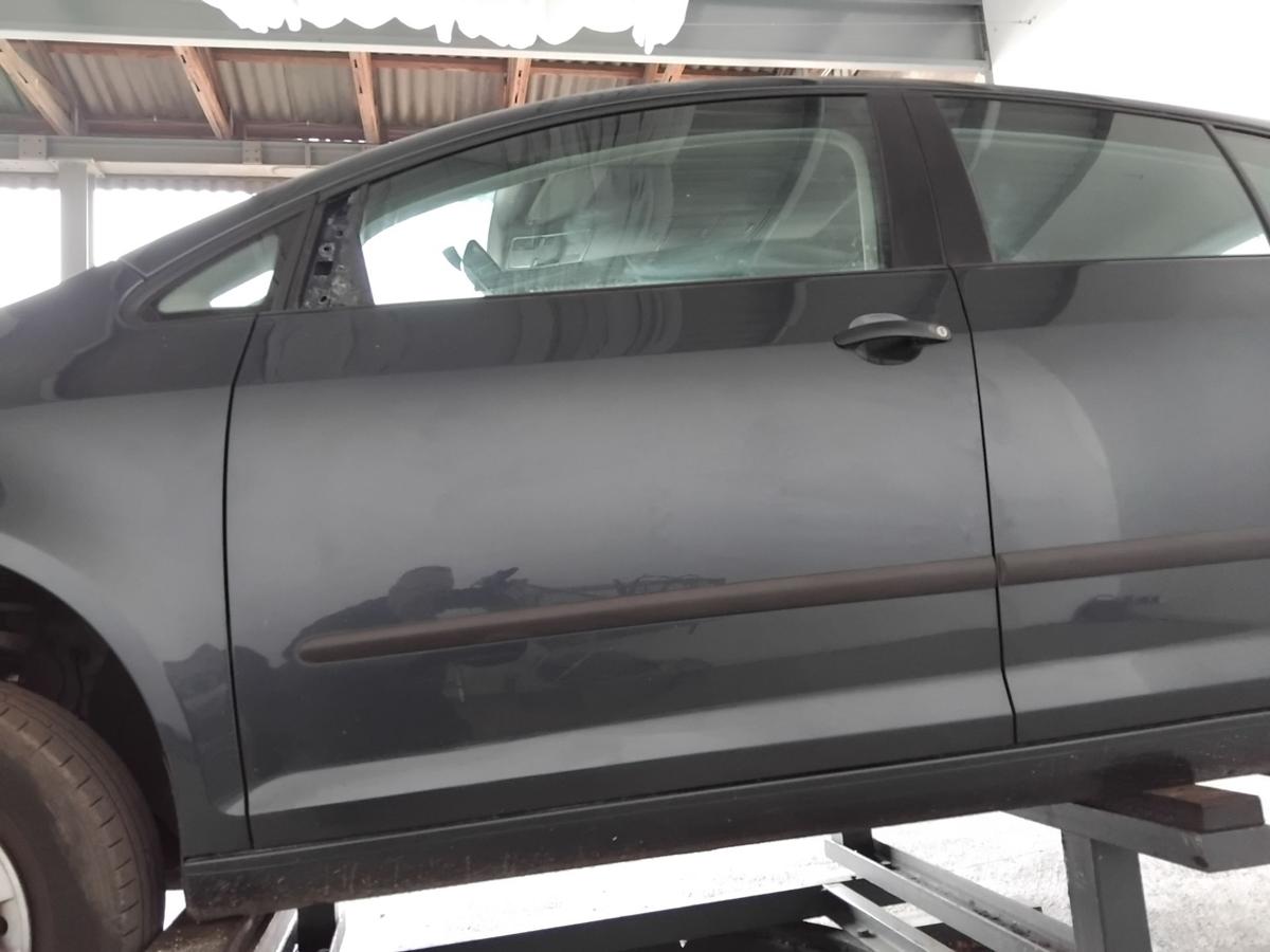 VW Golf Plus 5M Tür vorn links Fahrertür LC5F Bluegraphitmetallic BJ2005