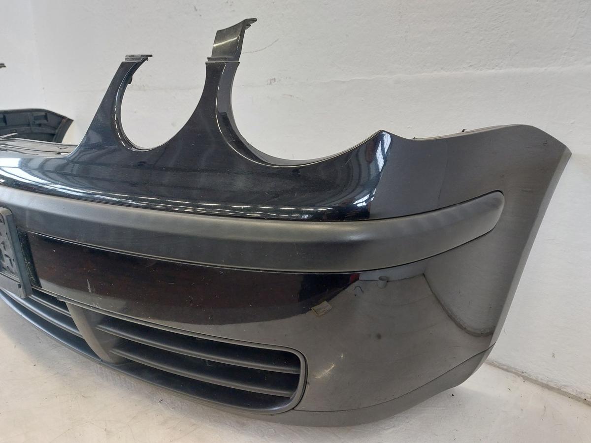 VW Polo 9N 9N1 Sto&szlig;f&auml;nger vorn Sto&szlig;stange Frontsch&uuml;rze LC9Z Black Magic Perl