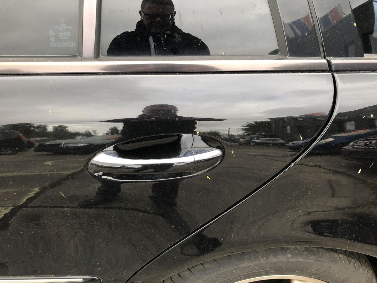 Mercedes E Klasse 211 S211 auch Mopf T&uuml;r hinten links T Modell 170 schwarz