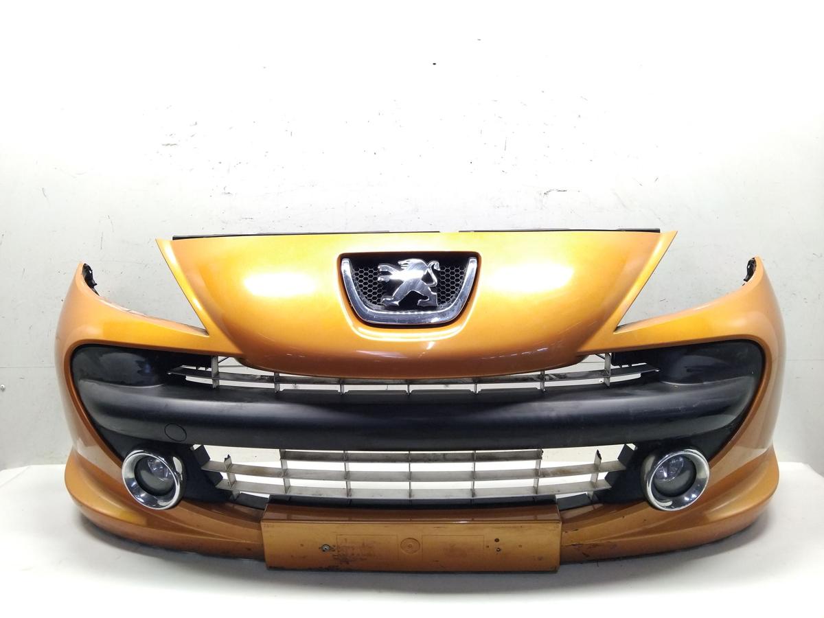 Peugeot 207 orig. Sto&szlig;stange Stossf&auml;nger vorn Sport BJ2006 KHW Salamanca Orange