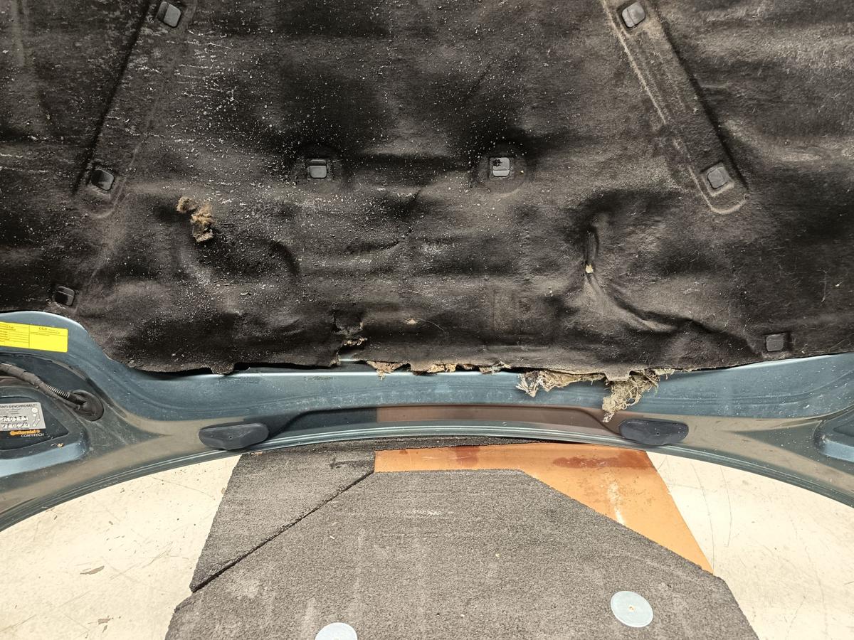 VW Golf V Kombi original Motorhaube LA6R Gr&uuml;n Baujahr 2008