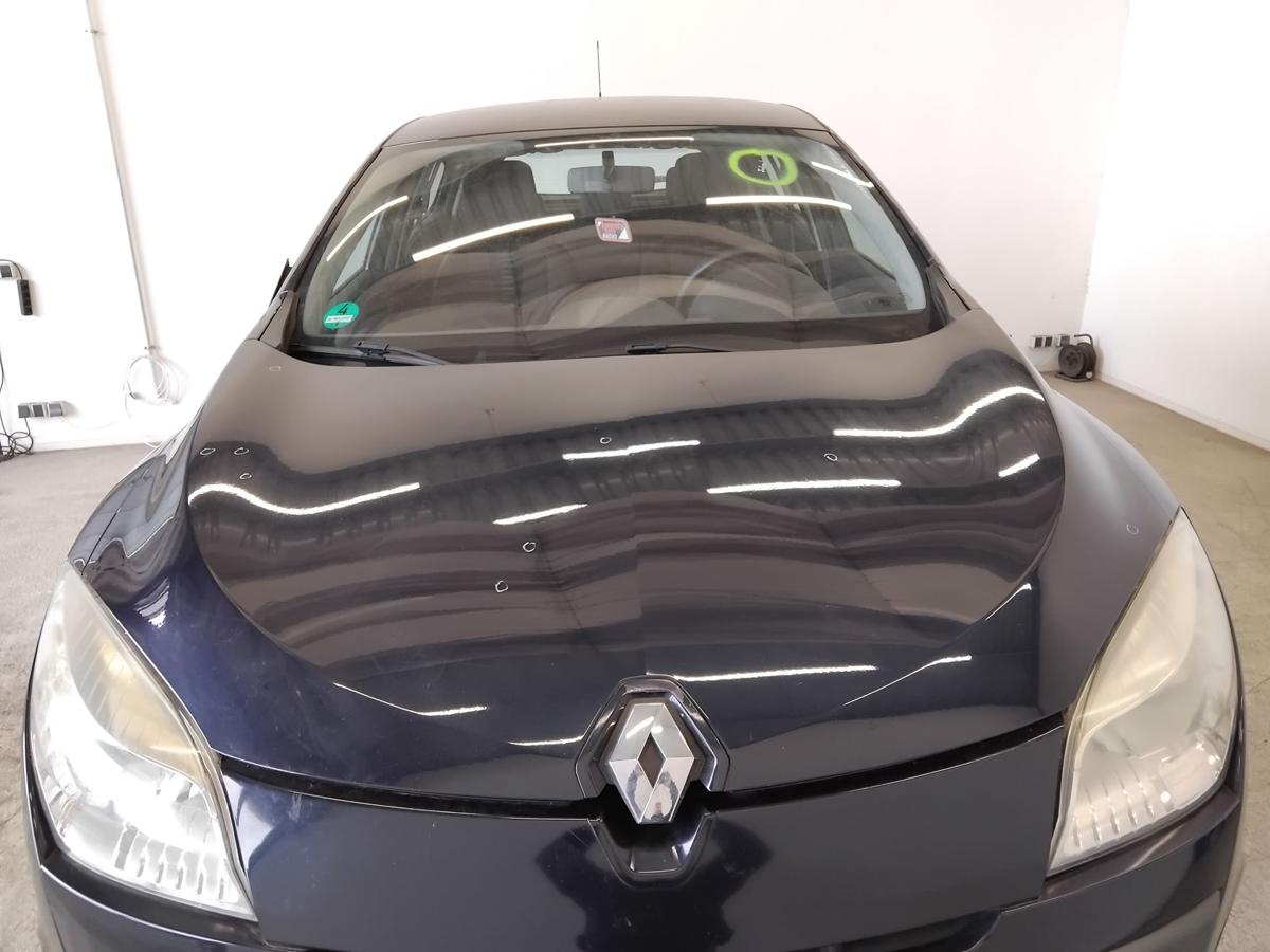 Renault Megane 3 Motorhaube Deckel vorn BJ2009 NV472 Bleu Crepuscule