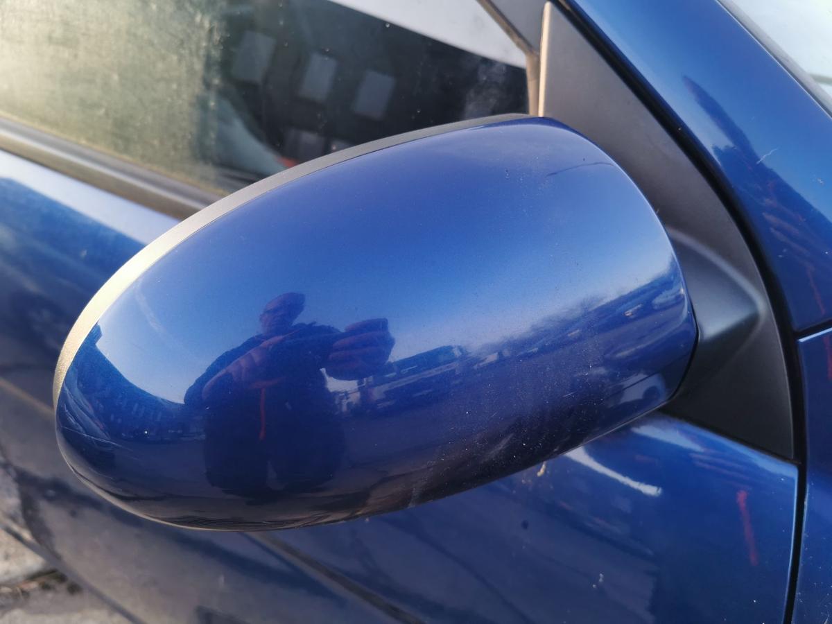 Hyundai Accent MC Aussenspiegel Spiegel R&uuml;ckspiegel rechts elektr 3E Blue Onyx